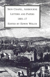 Sion Chapel, Ashbourne. Letters and Papers 1801-17, Vol 25