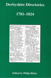 Derbyshire Directories 1781-1824, Vol 33